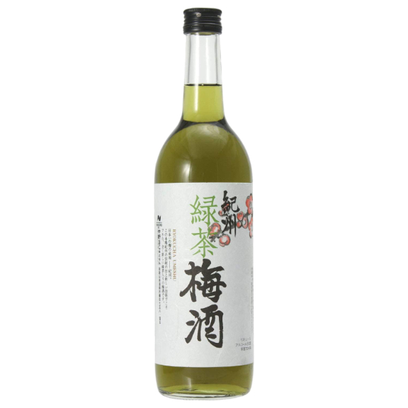 Nakano green tea ryokucha umeshu plum wine 720ml bottle