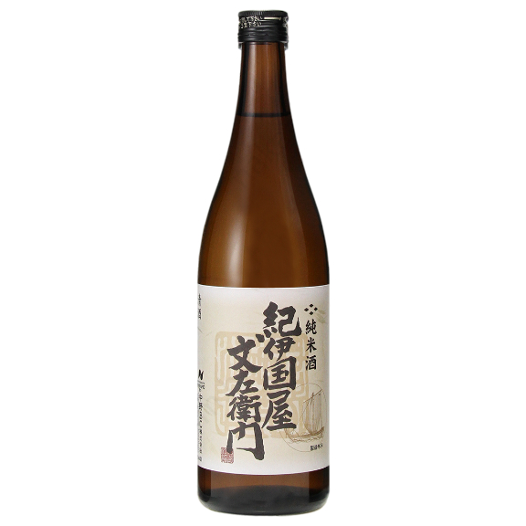 Nakano junmai Kinokuniya Bunzaemon sake 720ml bottle