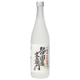 Nakano namachozo junmai Kinokuniya Bunzaemon sake 720ml bottle